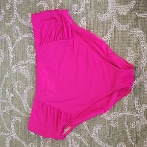 bright pink swimsuit bottoms, never worn, Size 3x